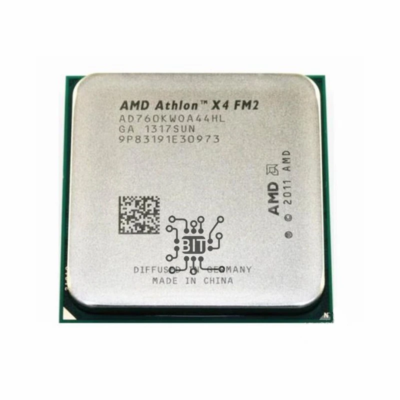 AMD Athlon X4 760 K 760 K четырехъядерный Quad-Thread 3,8G 100W AD760KWOA44HL разъем FM2