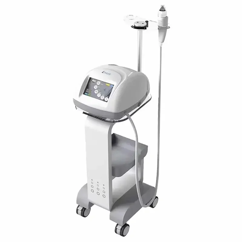 

Newest Vacuuming Fractional Needle System Wrinkles Removal Stretch Acne Lifting Skin Tightening Gold RF Microneedle Beauty Salon