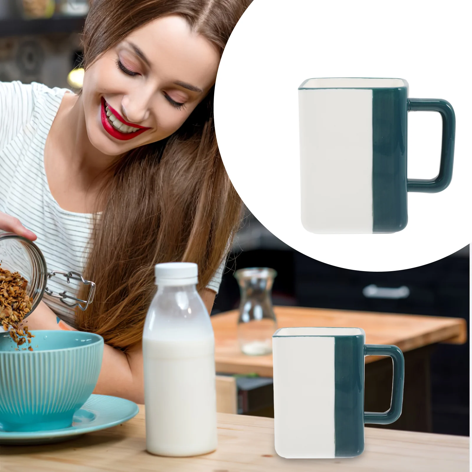 

Ceramic Mug Cup Coffee Mugs Cups Water Espresso Latte Funny Tea Pottery Porcelain Drinking Travel Creative Drink Cute Ceramics