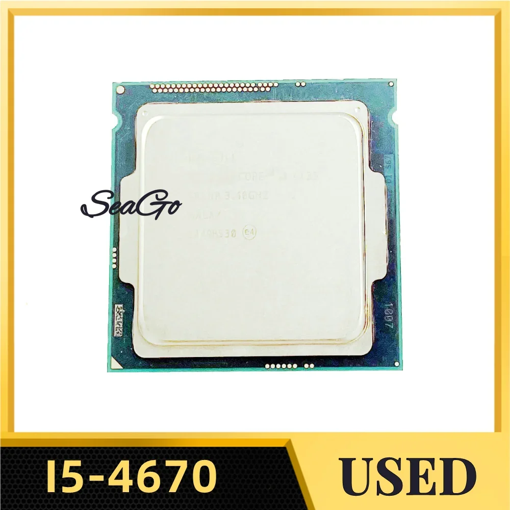i5-4670 Четырехъядерный процессор SR14D 3 4 ГГц 6 МБ LGA 1150 i5 4670