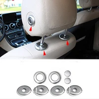 for mercedes benz c glc class x253 w205 15 19 seat headrest adjust button trim cover car interior accessories