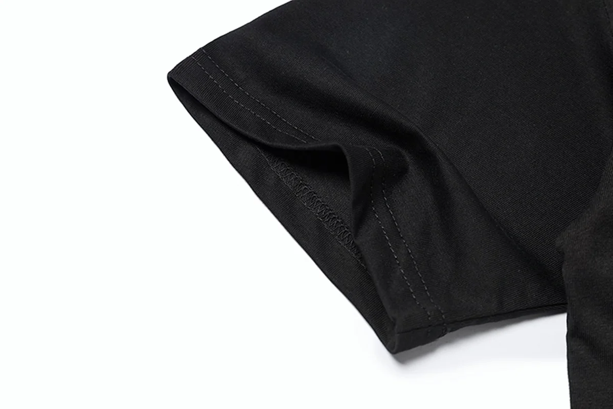Фото Футболка Vlone 22ss с коротким рукавом и V-образным вырезом №4