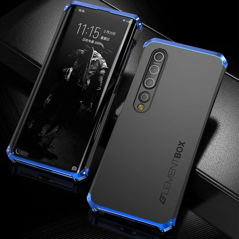 

Hot! Antifall Metal Frame PC Case For Xiaomi 12 10 11 9 Poco M4 Pro F3 Redmi K40 Note 8 7 Bumper Armor Protect Cover