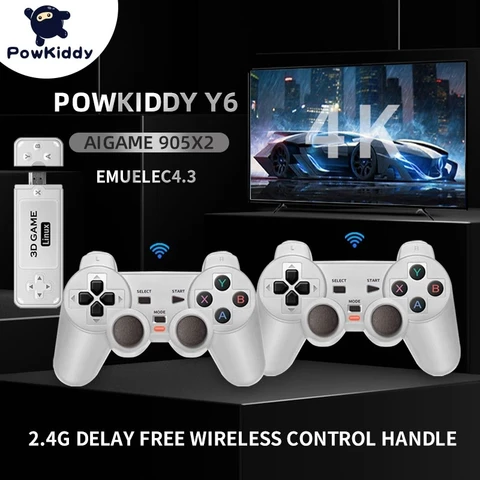 POWKIDDY Y6 игровой плеер 64ГБ/128ГБ