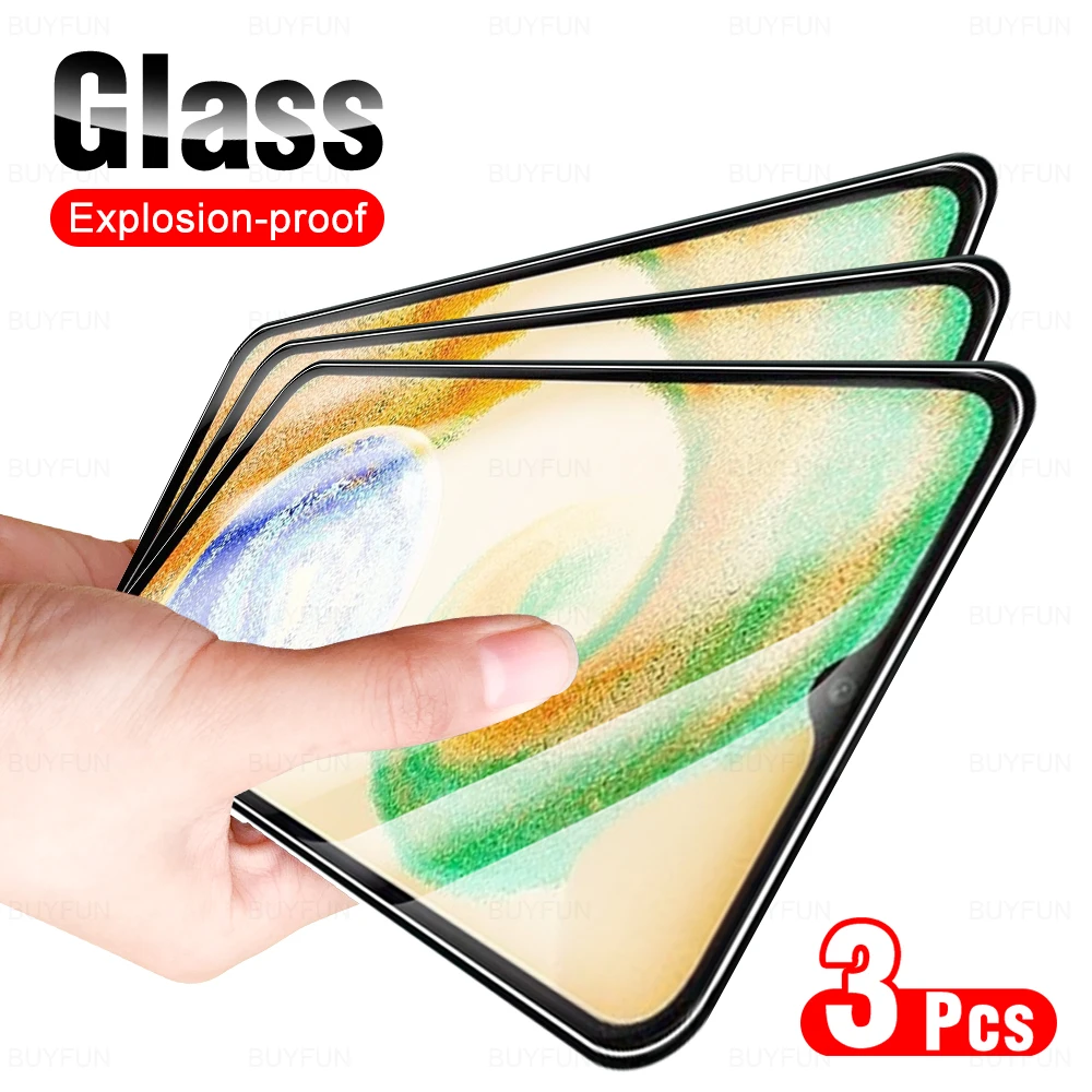 

3PCS Tempered Screen Glass For Samsung Galaxy A04s A04 A01Core A02 A03s A11 A12 A13 4G 5G A20 A21s A22 A23 A30s A31 A32 A33 Cove