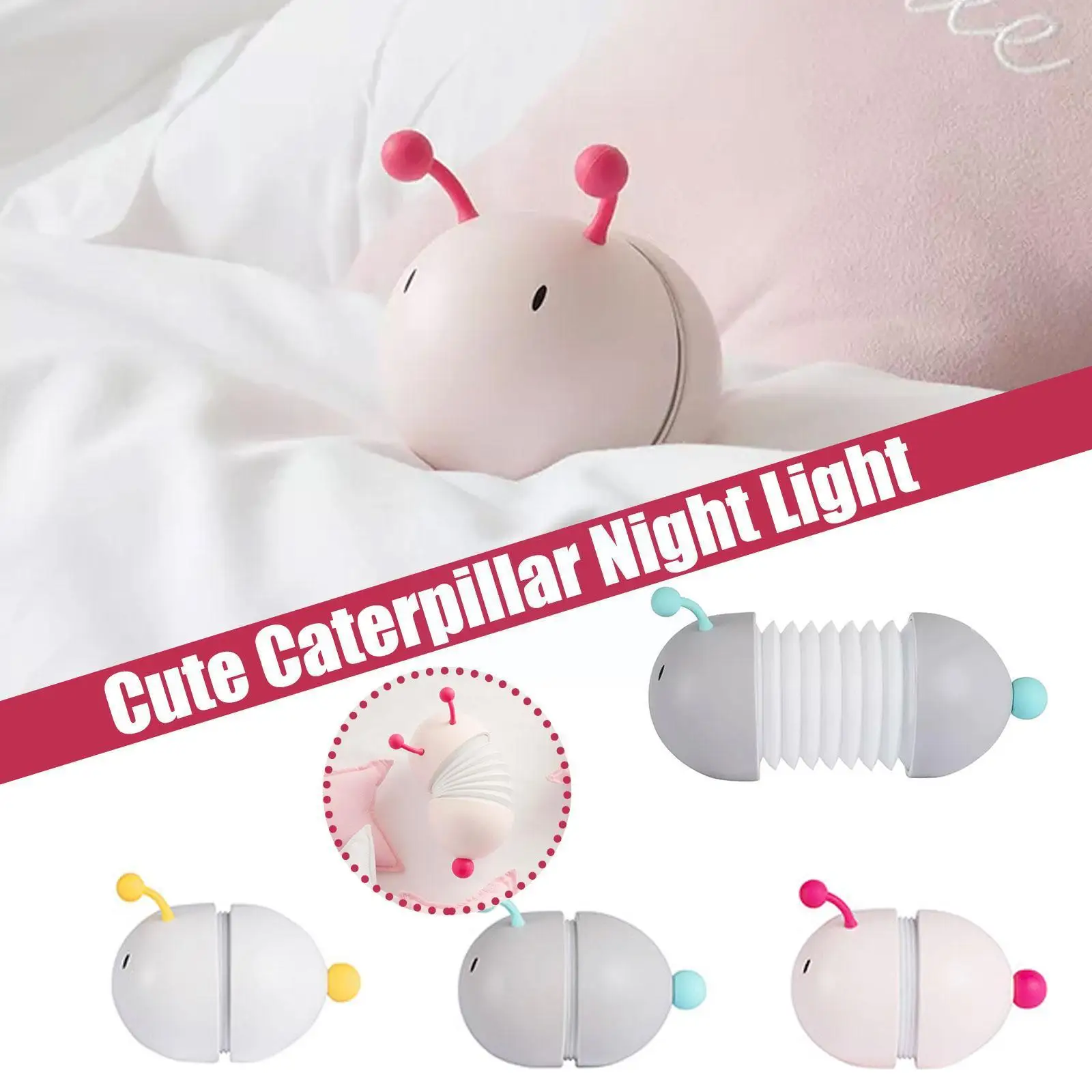 

Милый инновационный ночной Светильник для детей для грудного вскармливания портативный зарядный светодиодный прикроватный светильник N5Y0