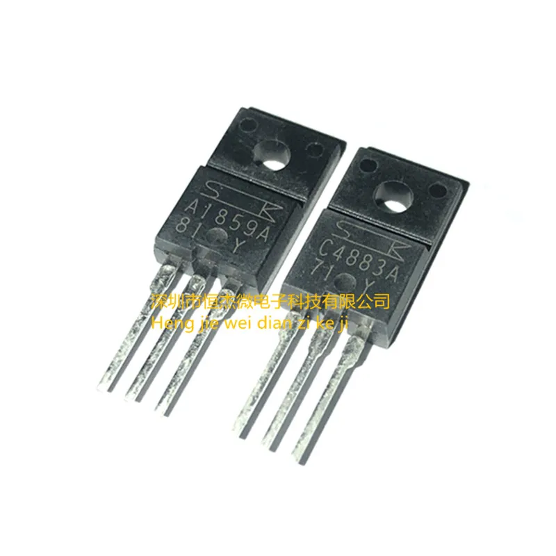 

2 шт./1 пара 2SA1859A + 2SC4883A A1859A C4883A транзистор средней мощности