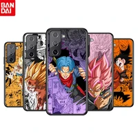 hot anime dragon ball z for samsung galaxy s22 s21 s20 ultra plus pro fe s10 s9 s8 4g 5g tpu soft black silicone phone case capa