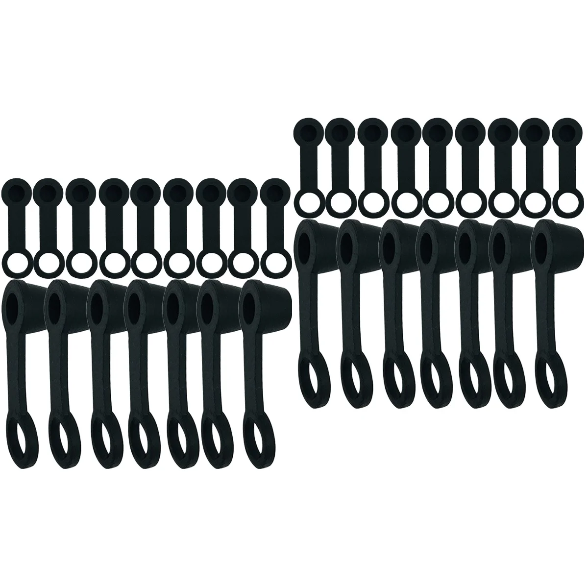 

60 Pcs Motorbike Brake Caps Motorbike Screw Covers Bike Brakess Rubber Bleeder Caps