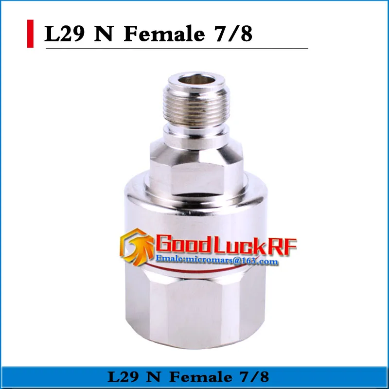 1X Pcs High-quality L16 N Female Clamp solder 7/8" corrugated cable feeder connector 50-22 RF Standard Andrew Brass |