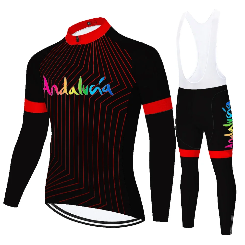ANDALUCIA лето-весна 2023 велосипедная одежда conjunto ciclismo masculino велосипедный трикотаж roupa
