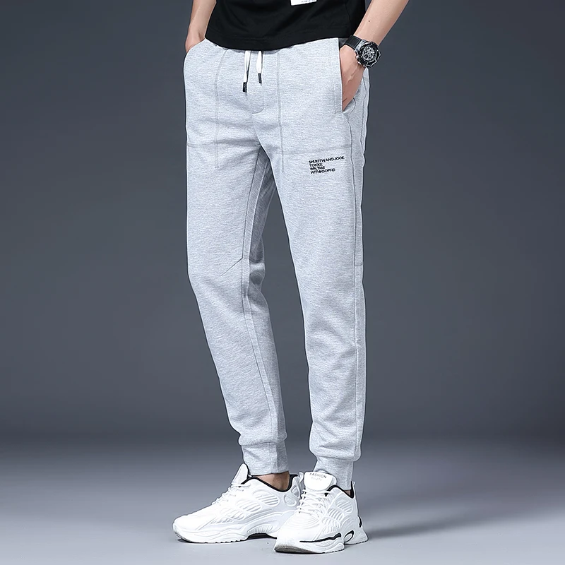 

Counter Summer New Casual Pants Men's Korean-Style Trendy Slim Fit Elastic Ankle-Tied Thin Loose Thin Pants