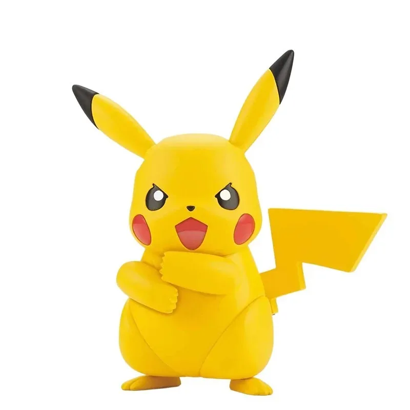 Фото В наличии, оригинальная фигурка BANDAI NAMCO Pokemon PLAMO, SELECT SERIES 41, сборная фигурка Пикачу, модель игрушки в подарок №2