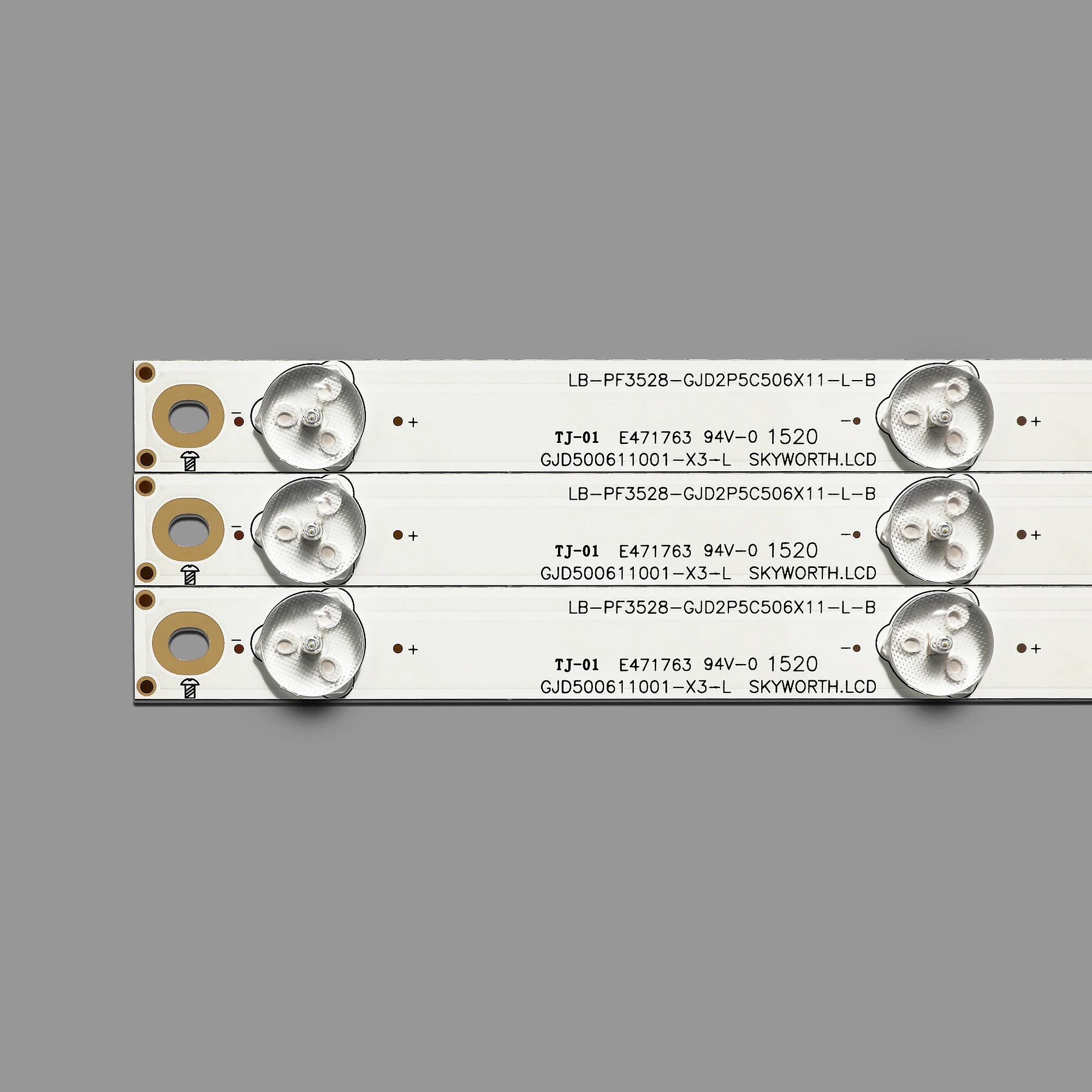 100% New 12pcs/Kit LED strips for PHILIPS 50 TV 50PFT4509 50PFH4109 50PFT5300 12 TPT500J1 LE8 500TT25 500TT26 500TT55 500TT56