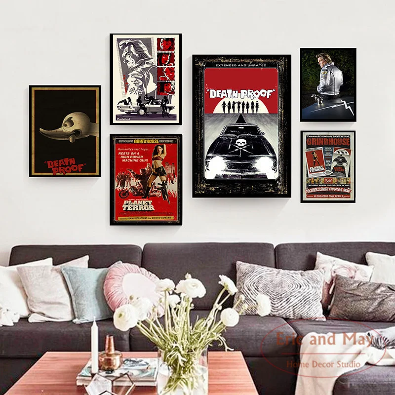 

Настенная картина с изображением героев фильмов