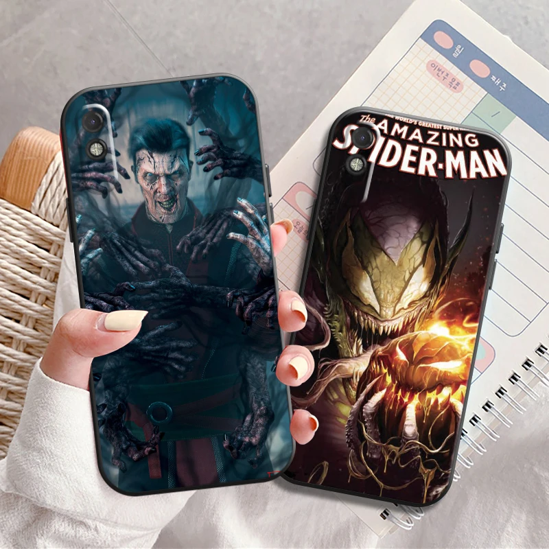 

Популярный чехол для телефона Marvel для Xiaomi Redmi Note 11 4G 5G Note 11S 4G 11T Note 11 Pro 4G 5G черный жидкий силиконовый мягкий чехол