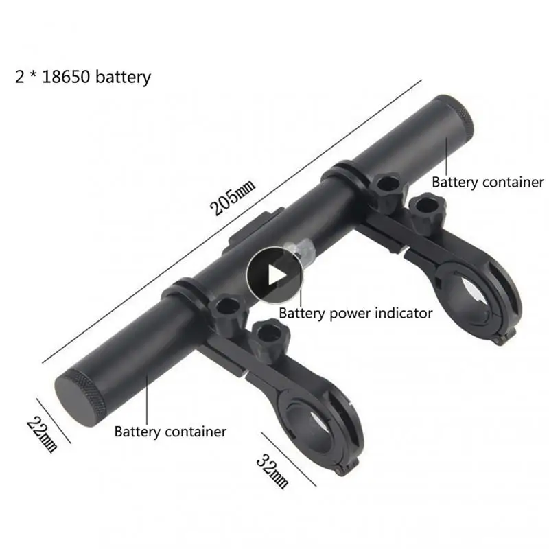

Brand New 20CM Aluminum Alloy Bicycle Handlebar Extender Mountain Bike Bicycle Front Light Bracket Lamp Flashlight Accessories