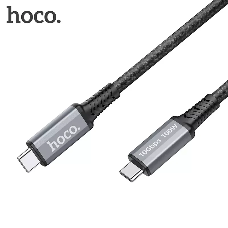 

USB C Type C Cable Wire PD 100W USB 3.1 Gen2 10Gbps 4K 60Hz Video Nylon Weaving Alloy Power Cord For MacBook For Xiaomi