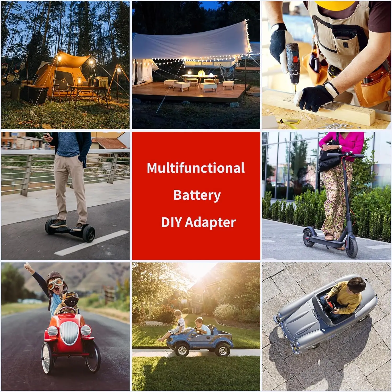 Адаптер для аккумулятора Milwaukee 18 в с проводом 14 AWG