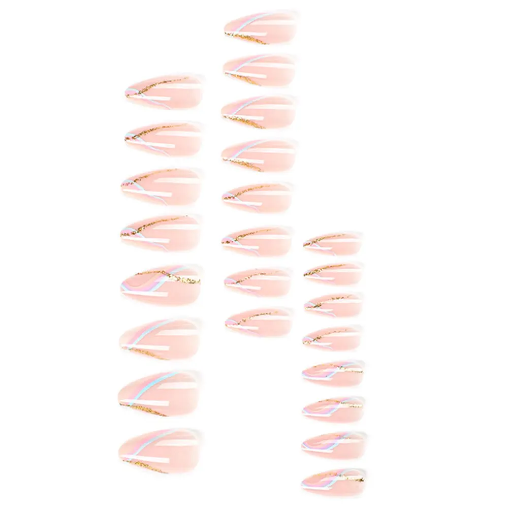 

Накладные ногти разных цветов для девочек накладные ногти для модных городских девушек офисных дам