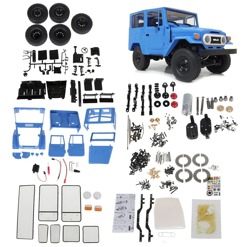 

WPL C34 KIT Version Metal 1:16 FJ40 4WD Climbing Off-road Truck Car DIY Parts