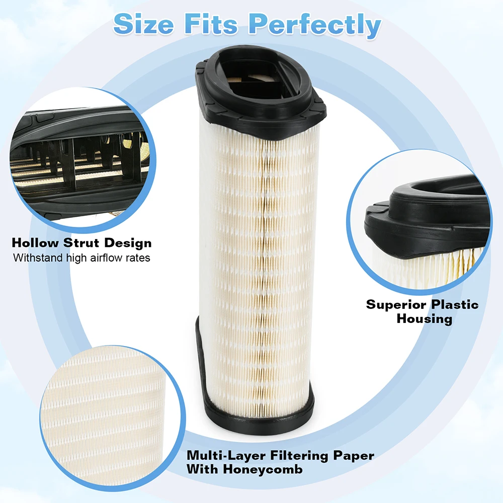 Воздушный фильтр двигателя для 23-23 Kenworth T680 и петерbilt 579 D37-1061/ D371061 очистки воздуха