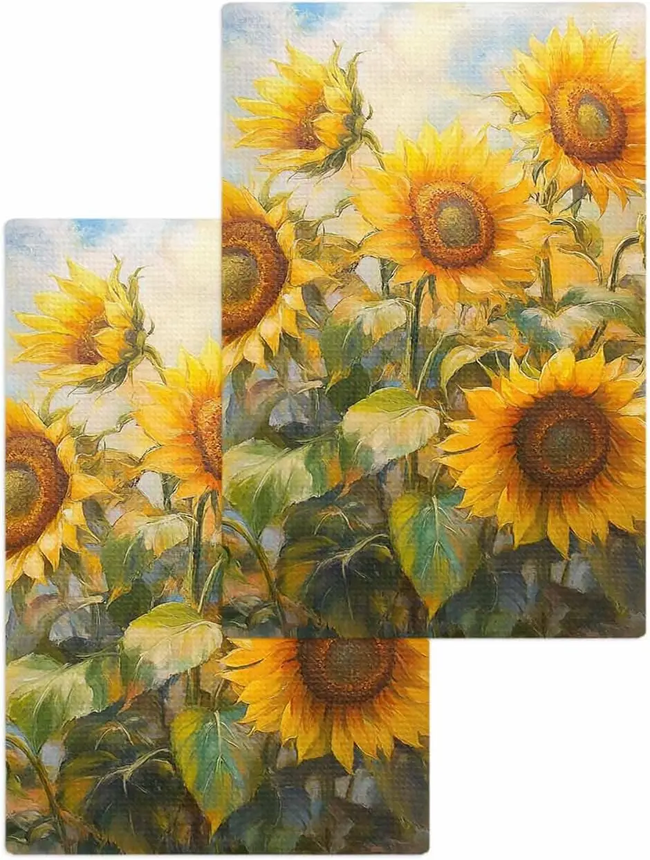 

Кухонные полотенца из микрофибры 2 штуки