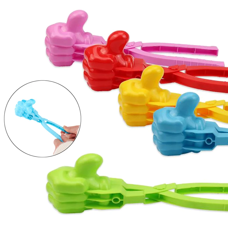

Cute Thumb Shape Snowball Clip Snow Clay Ball Maker Creative Snowballs Mold Winter Snow Sand Mold Creative Outdoor Fun & Sports