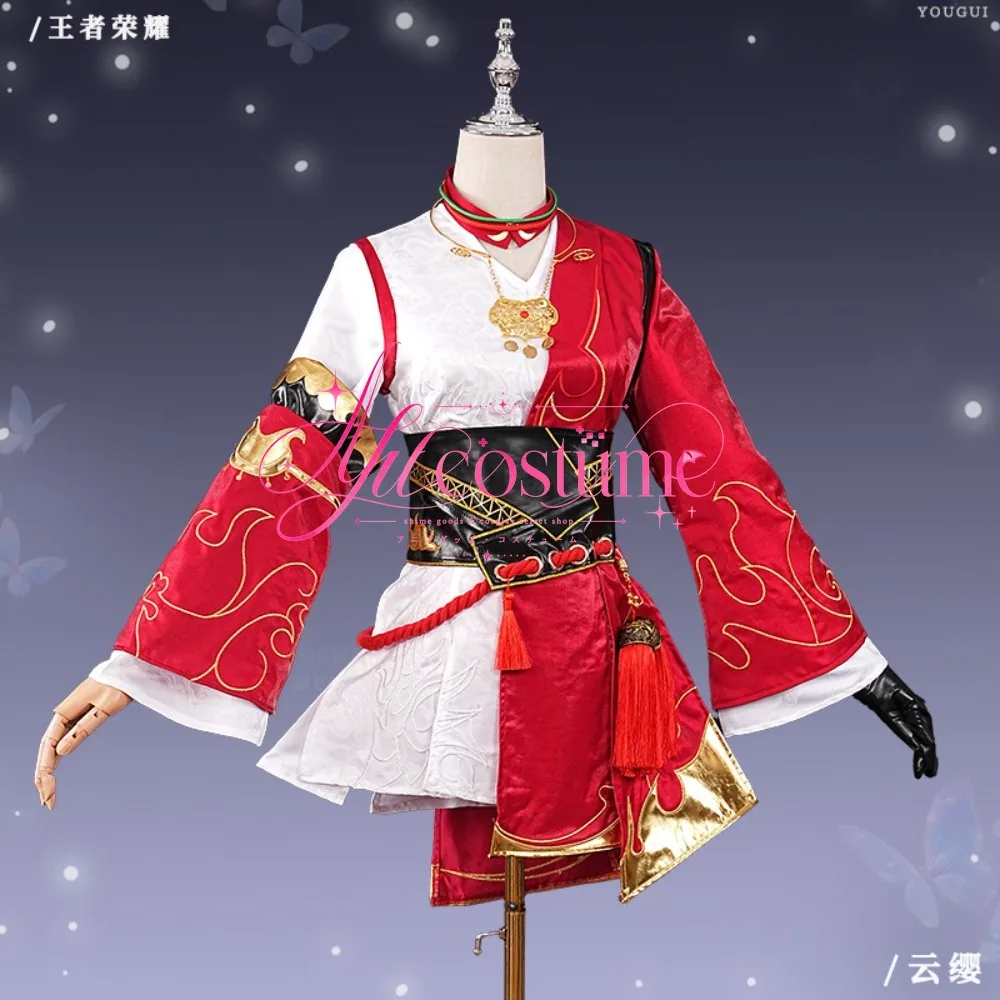 Фото Костюм для косплея Honor of Kings Yun Ying (оригинальный скин), полный комплект, женский наряд для аниме-игр, платье для выступлений на сцене и Comic Con №2