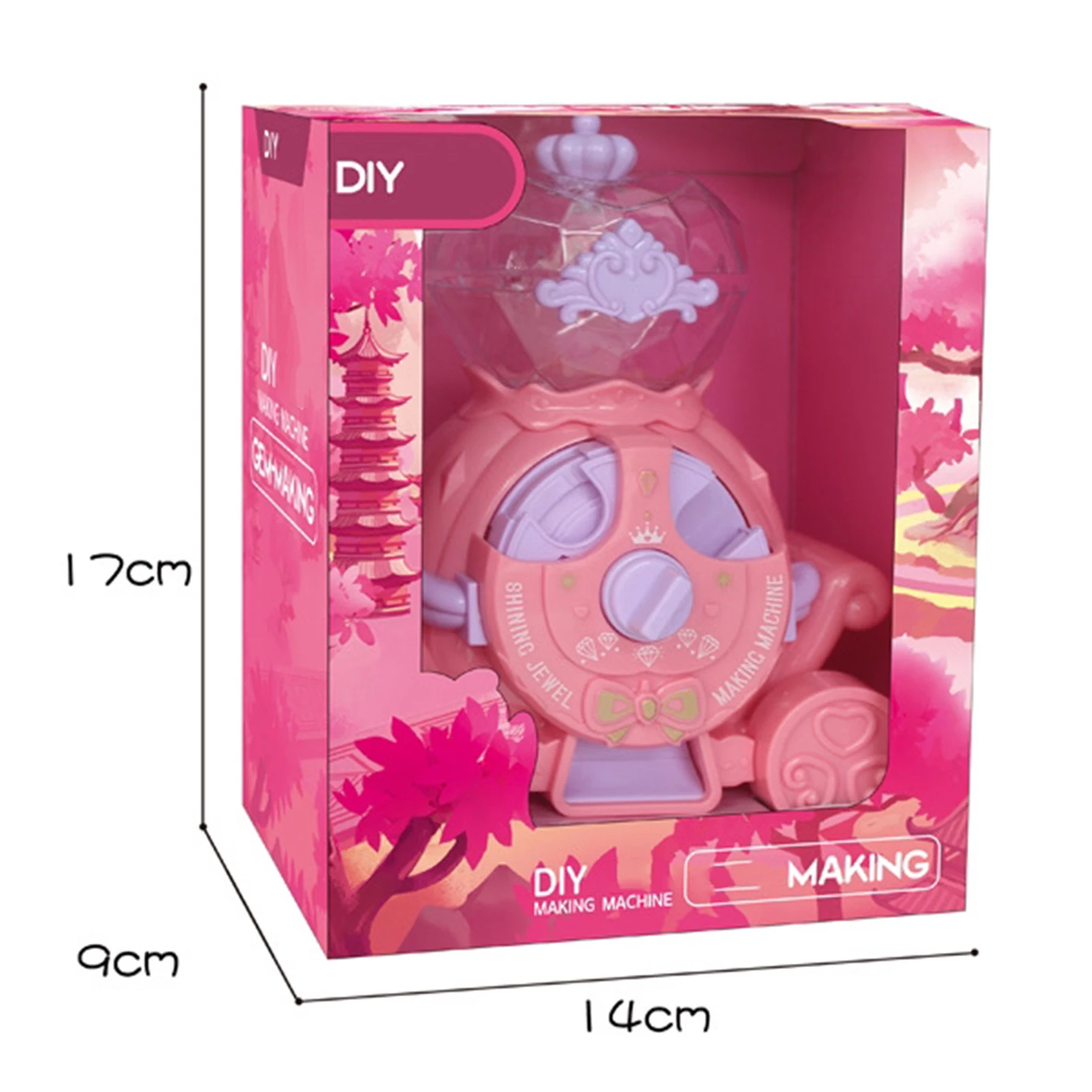 

Kids DIY Bracelets Necklace Hairband Toy Jewelry Making Kit Art And Craft Kits Children's Chain Link Making Machine Toys Gifts