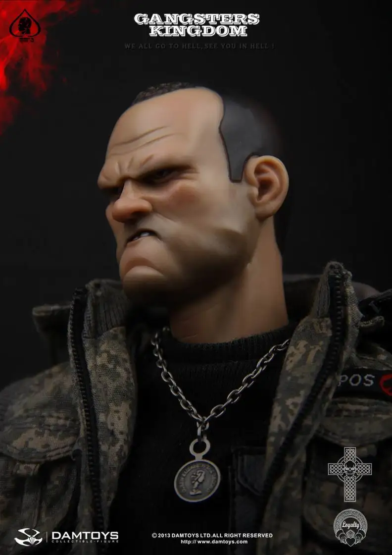 Damtoys Gk003 1/6 Мужской солдат подметальщик Берни Лопата 3 властителя боец Камуфляжный