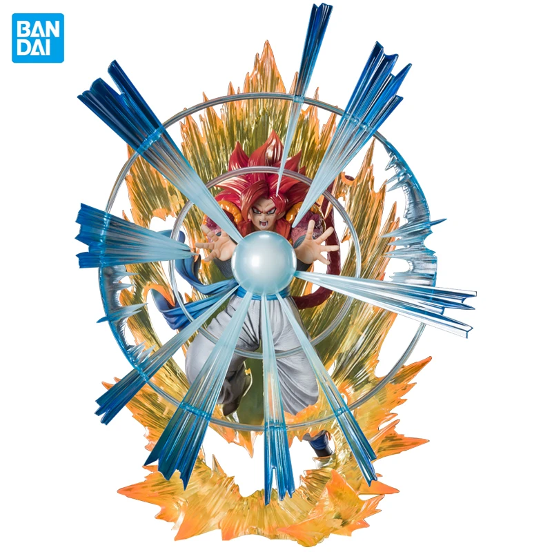 

Bandai Arts Фигурное сверхжесткое сражение FZ Wu Jita Super Saiyan 4 Dragon Ball GT коллекция украшений
