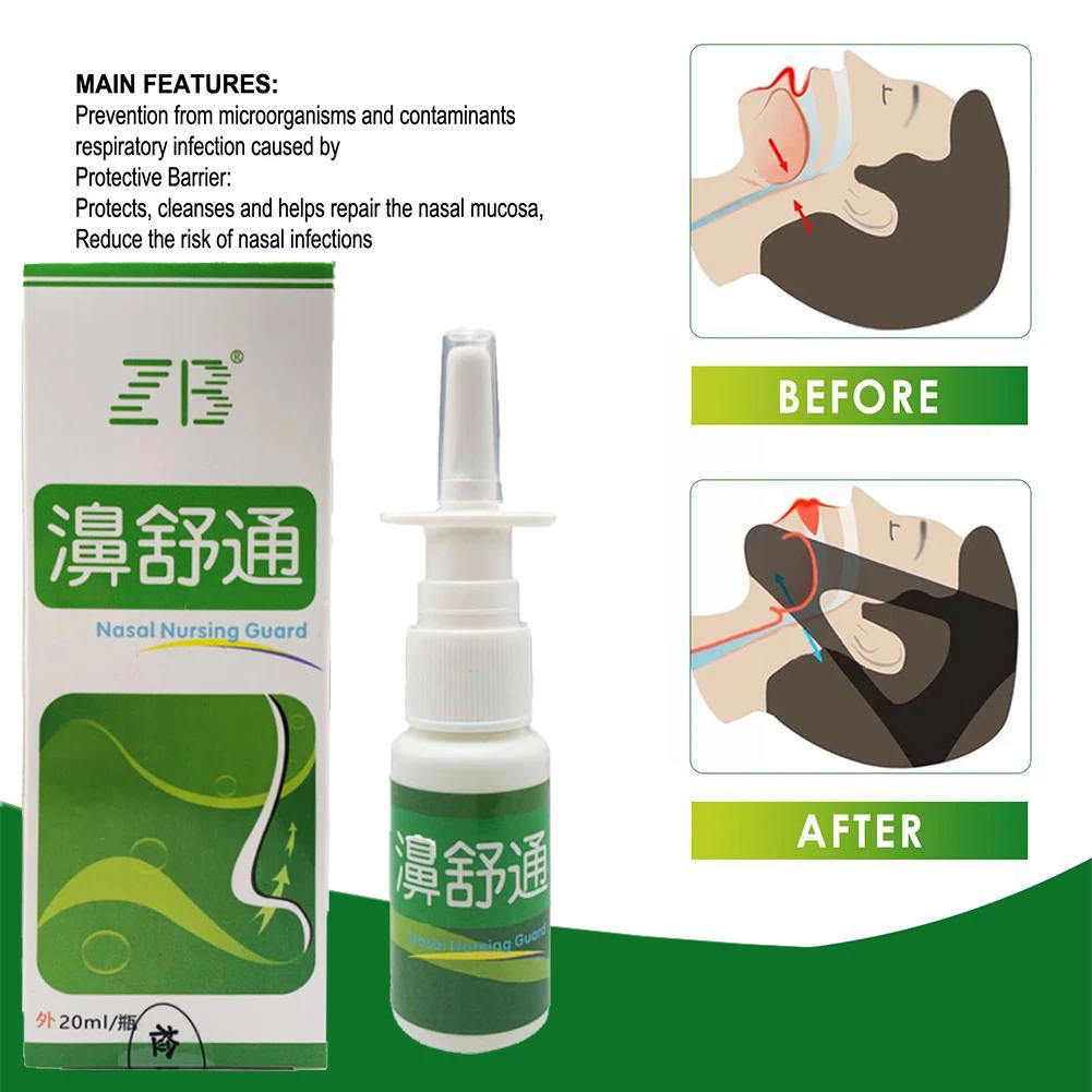 20 мл традиционный медицинский травяной спрей для лечения ринита назальные спреи