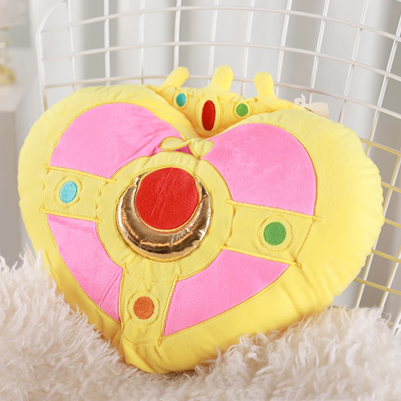 

Официальная игрушка Сейлор Мун мягкое космическое сердце компактная плюшевая игрушка подушка для обнимания мягкая подушка для дивана для ...