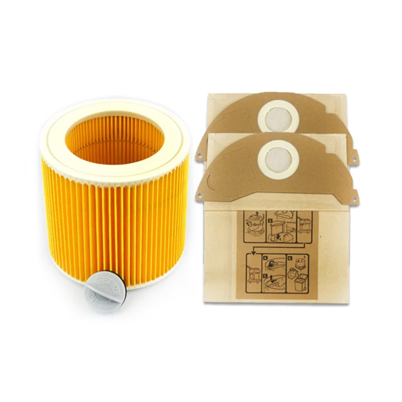 

Dust HEPA Filter Compatible with Karcher A2004 A2054 A2204 A2656 WD2000 WD2250 WD2 WD3 Premium MV2 MV3 Vacuum Cleaner