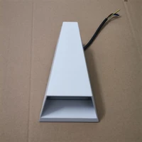 outdoor led wall light 10w narrow led outdoor lamp tempered glass 85 265v