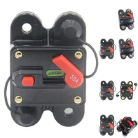 circuit breaker with menual reset home solar system for car audio and amps protection 12v 24v dc reset inverter