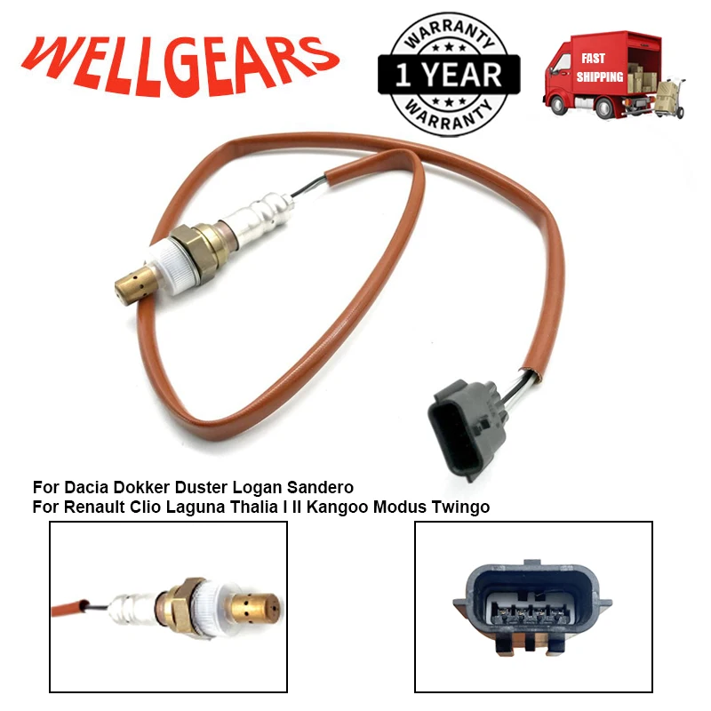 

Oxygen O2 Lambda Sensor 7700274189 8201071311 6001549061 For Dacia Dokker Duster Logan Renault Clio Kangoo Modus Thalia Twingo