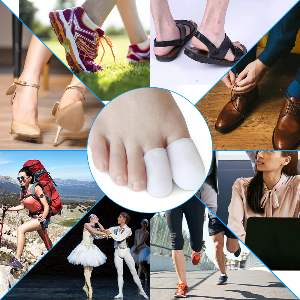 4 шт. гелевые протекторы для ног от боли |