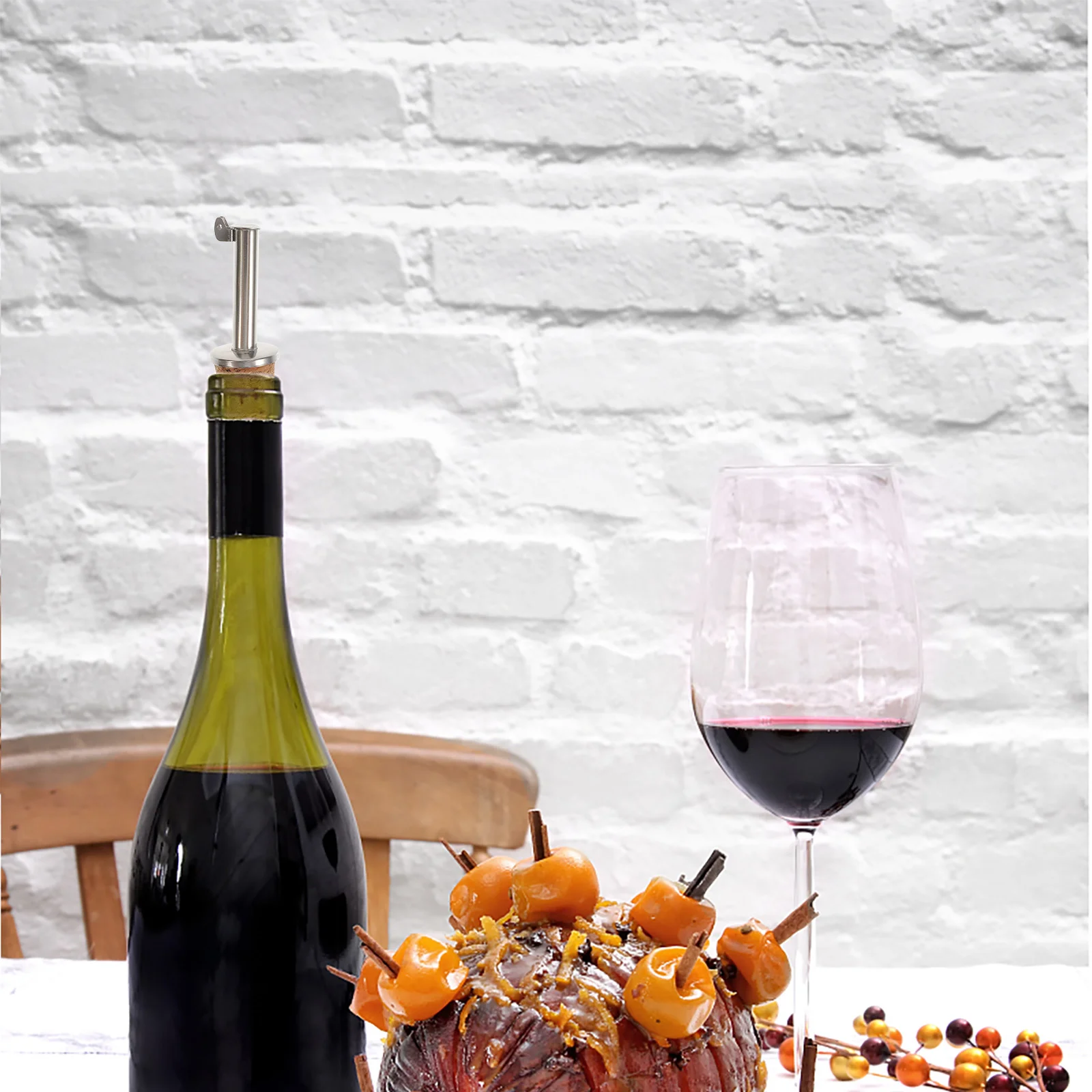 10 шт. диспенсер для сиропа бутылок с пробкой из нержавеющей стали колпачки