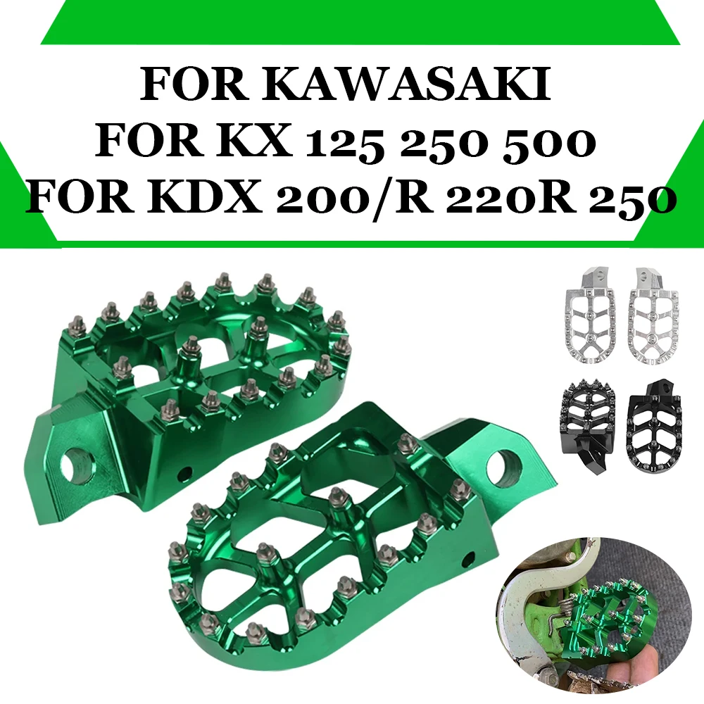 Подставки для ног Kawasaki KX 125 250 500 KDX 200 220 R 200R 220R KDX200 KX500 2004