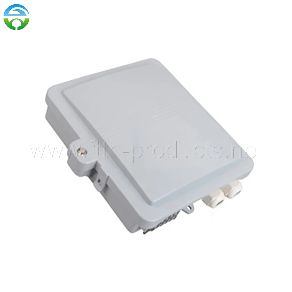 Клеммная коробка SC simplex FTTH, 10 шт., с разветвителем ПЛК 1x8, hy-20-t12b (art.: 3920cc7ea9134) - 3920cc7ea9134
