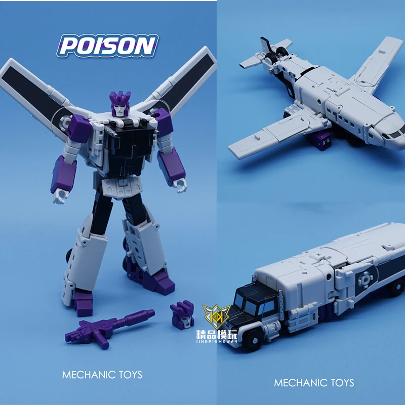MFT MS-18 IRON SKY MS-27 POISON Octane MS-28 Thunderbplt Blitzwing MS-18C Фигурка трех воинов Робот с коробкой в