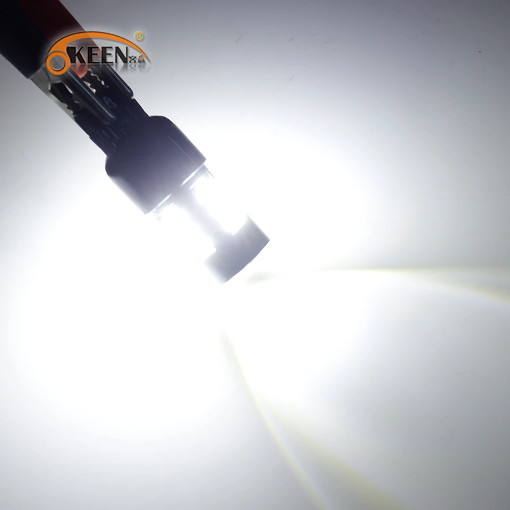 OKEEN 2PCS Car Signal Lamp T20 7440 Led Canbus Bulbs 42SMD 2016 Chips Interior Reading Light Wedge Side Lamps 12V - купить по