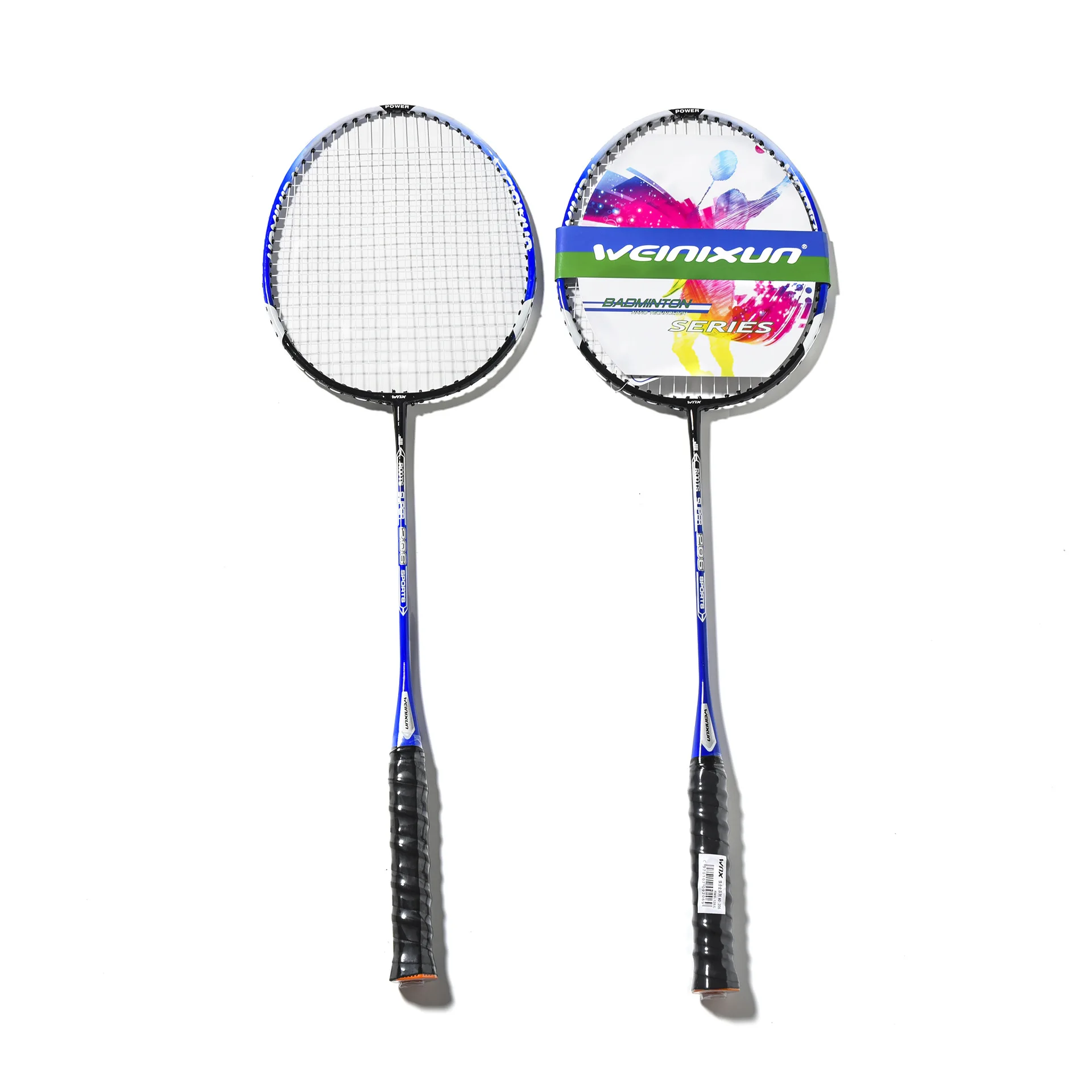 Professional Badminton Racket Set Training Game 2 Pcs Of With Bag And 6 -40 |