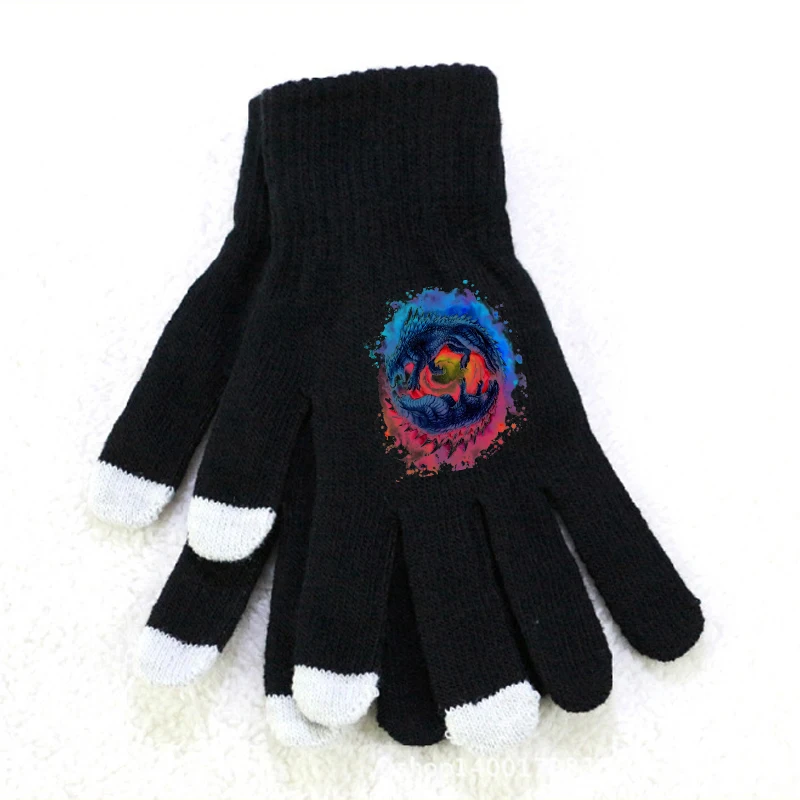 Godzillas VS KingKongs Boys Knitted Hat Gloves Anime Action Figures Cap Kids Winter Beanies Mittens Children Warm Headgear Gift (art.: 3920ca3bbdf62) - 3920ca3bbdf62