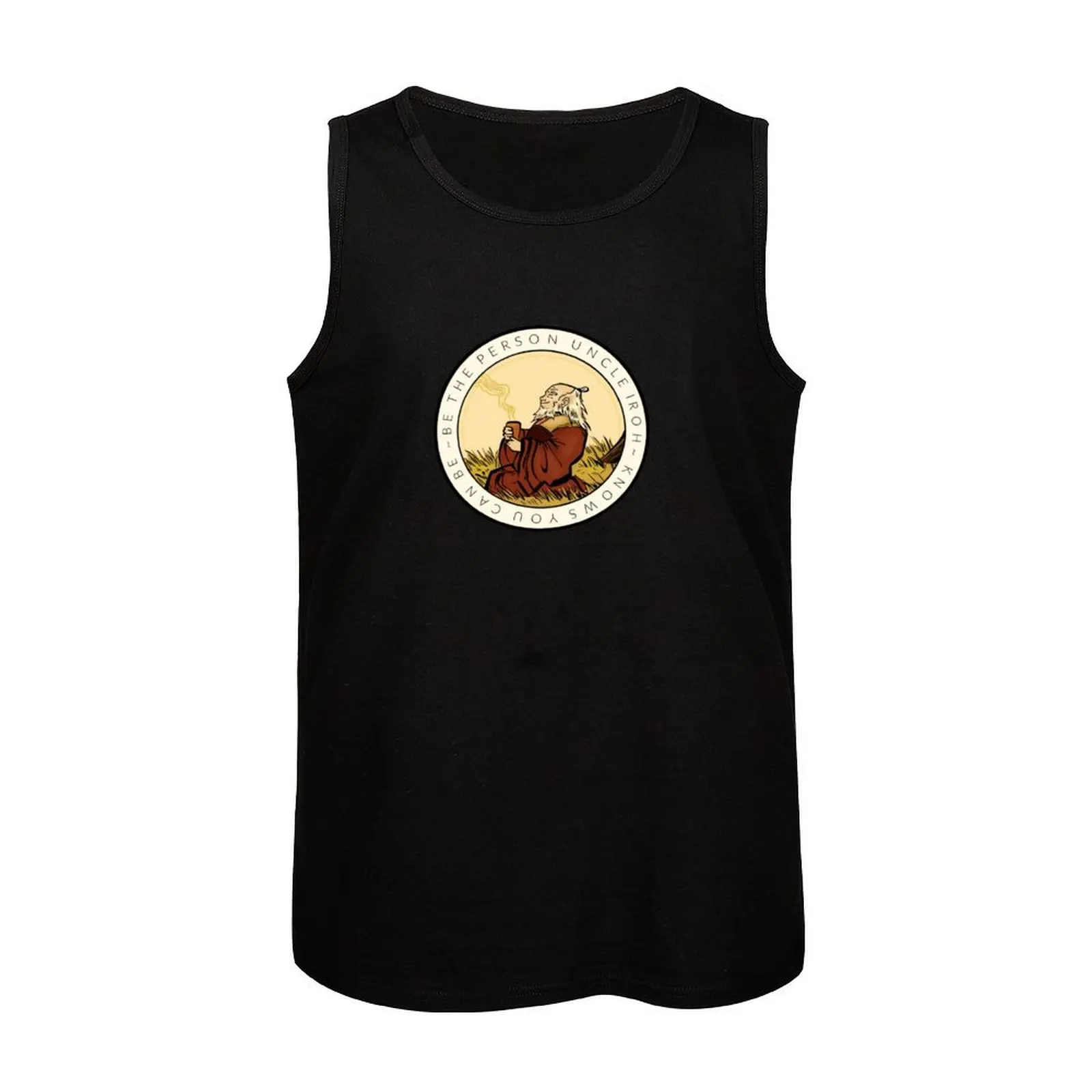 (THE ORIGINAL) Мотивация от дяди Ироро Майка футболки без рукавов для мужчин