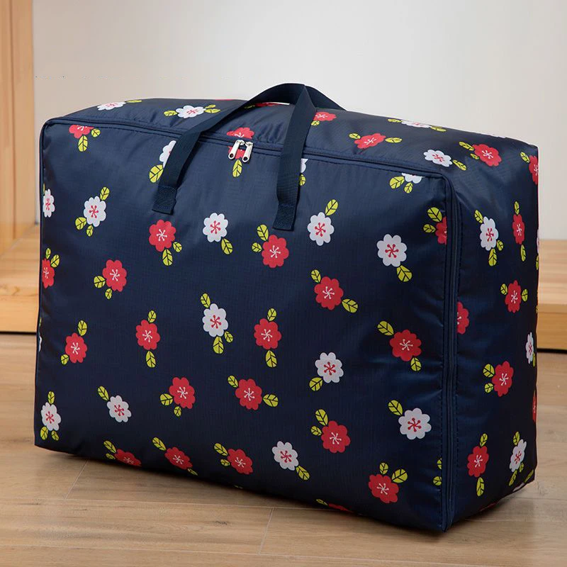 Portable Underbed Storage Boxes For Clothing Quilt Home Tidy Bag Multi Color Travel Luggage Organizer Container S M L |