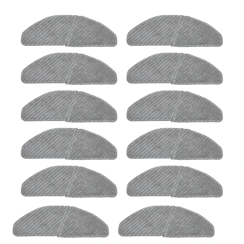 

12Pcs Robot Vacuum Cleaner Mop For Midea S8+ M7 Pro Sweeping Robot For Home Appliance