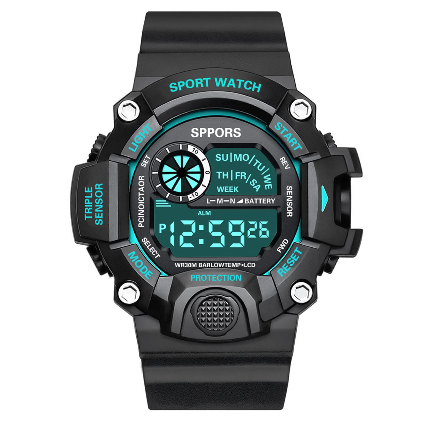 

Couple Watches Sports Men's Watches Luxury Military Quartz Electronic Watches Shockproof Digital Wristwatch Relogio Masculino